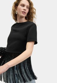 Marks & Spencer FRINGE  - Top - black