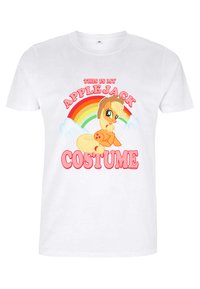 Henry Tiger MY LITTLE PONY APPLEJACK COSTUME - T-shirts print - white
