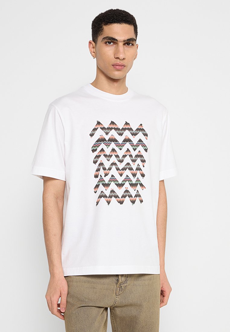 Missoni T-shirt print wit Missoni T-shirt print wit