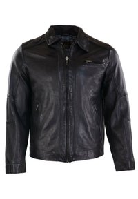 SHELBY - Lederjacke - schwarz