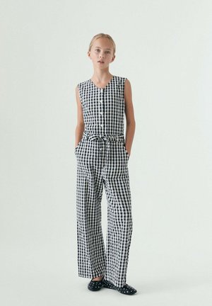 Scalpers, SCALPERS VICHY JUMPSUIT GIRLS - Jumpsuit - black