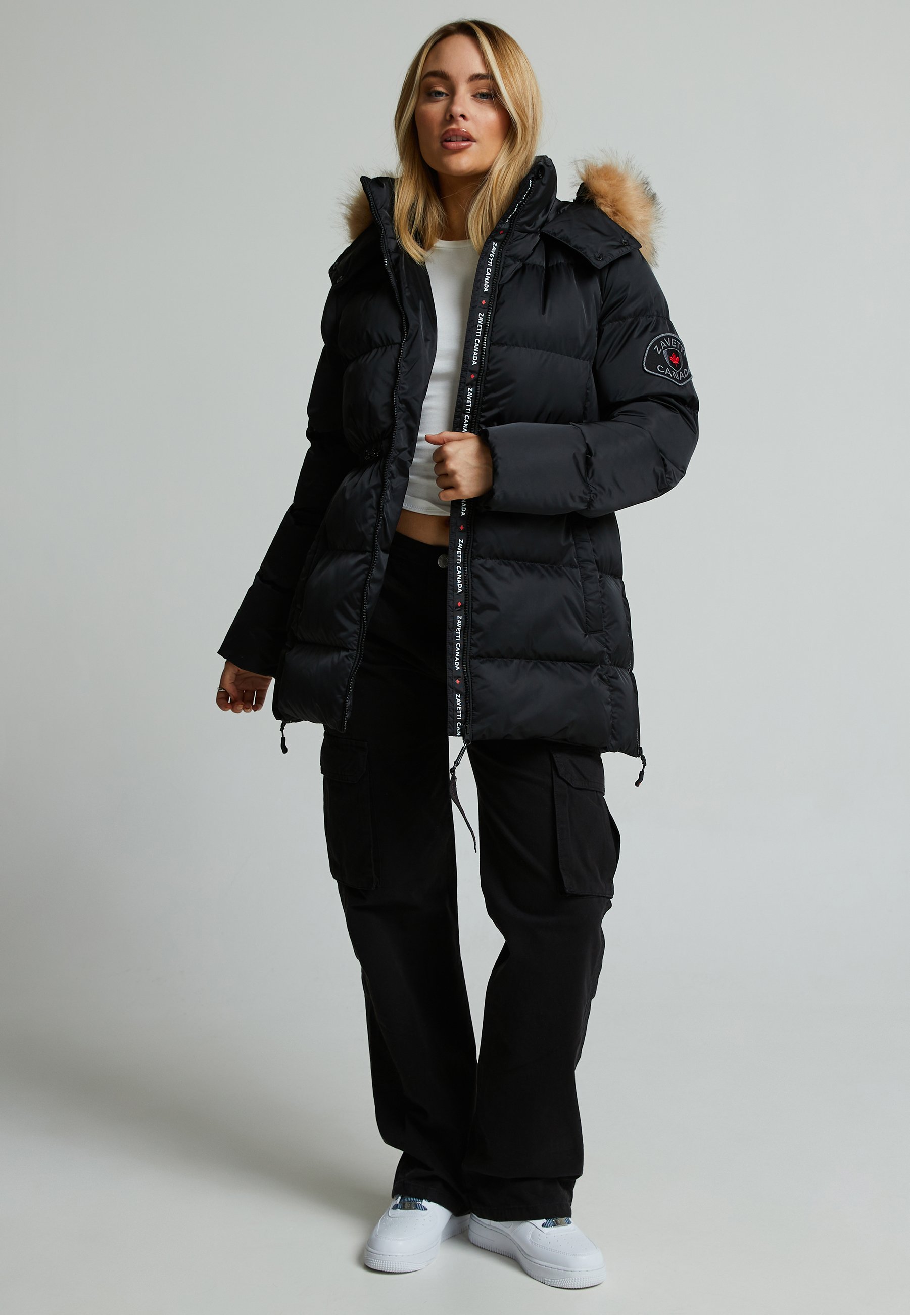 Zavetti Canada VIRNA 2.0 MID LENGTH PUFFER PARKA JACKET - Parka