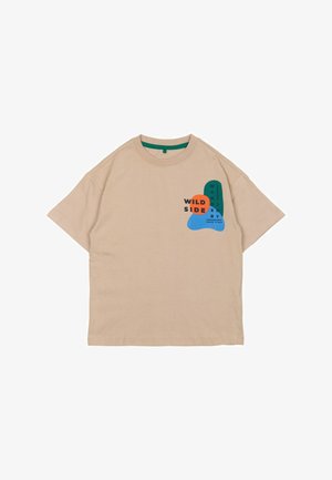 PAVEL TEE - Majica kratkih rukava s printom - humus