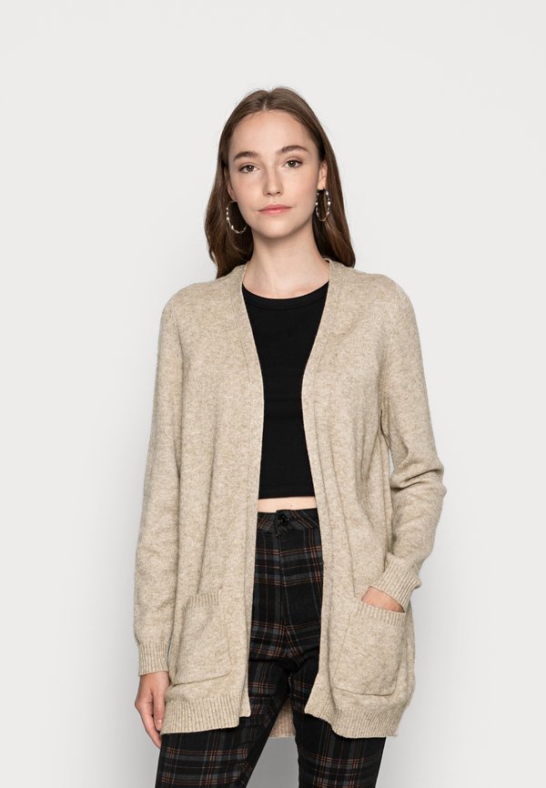 ONLLESLY OPEN  - Cardigan - beige melange