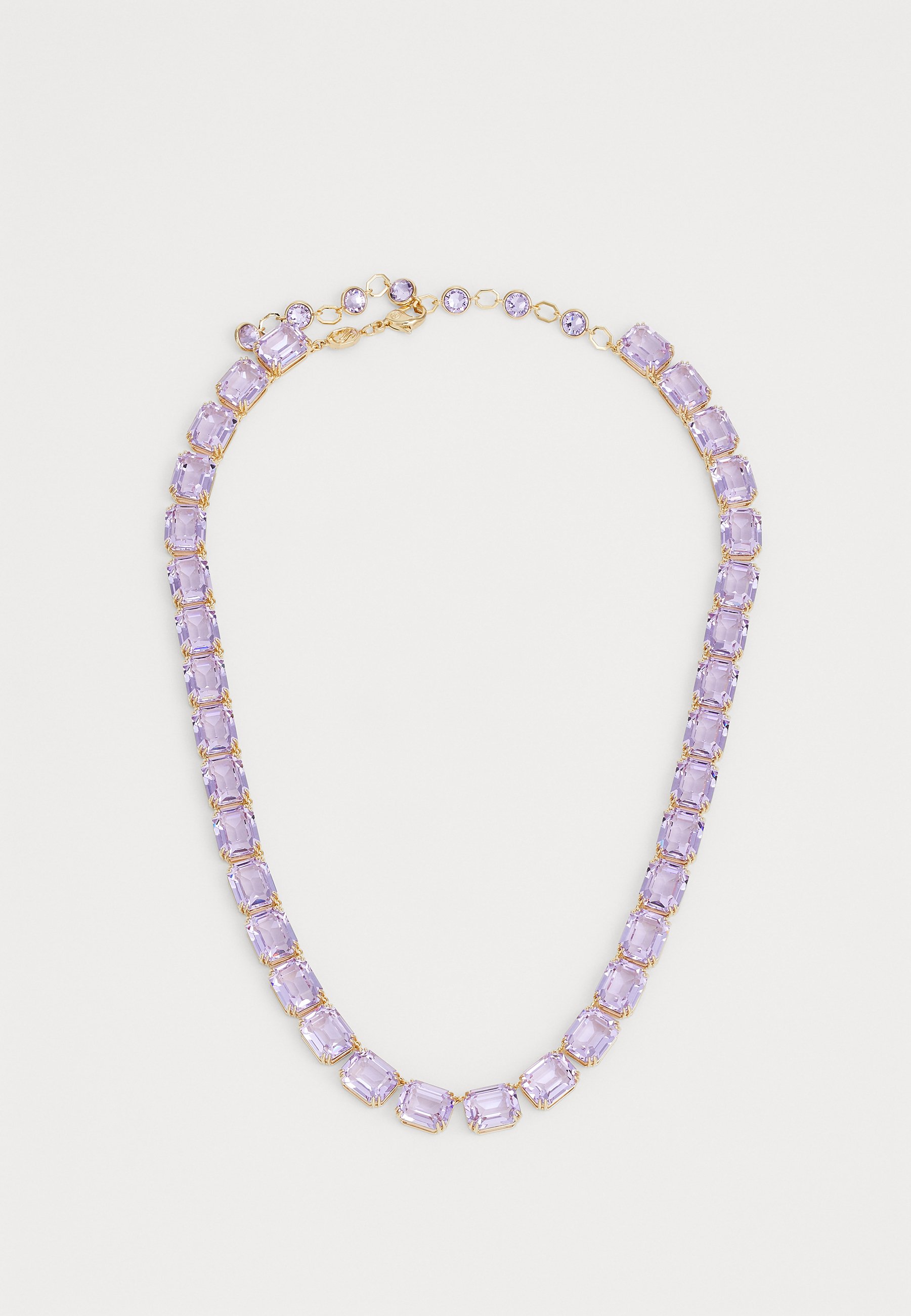 Colar De Diamante Roxo Colar E Pingente Cz Diamante Roxo Pedra