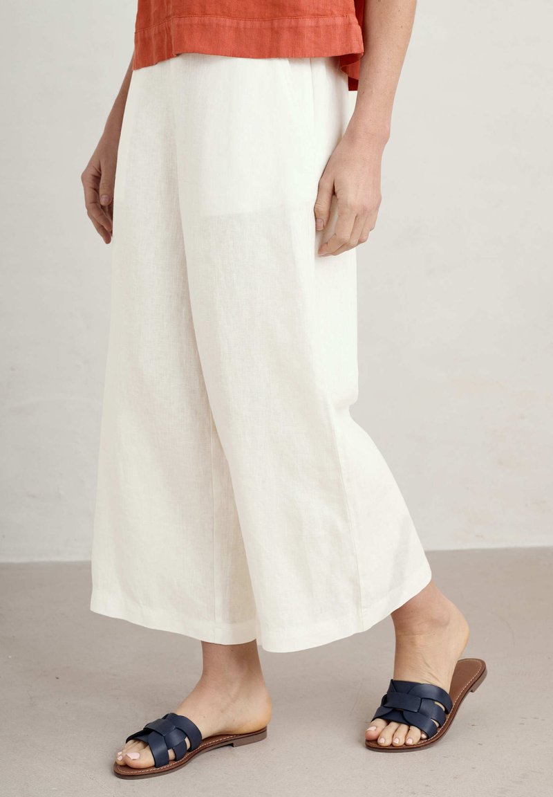 Seasalt Cornwall MERRIVALE CROPPED Trousers chalk/white Zalando