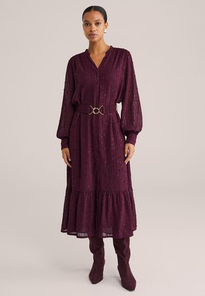 Koktel haljina / svečana haljina - aubergine