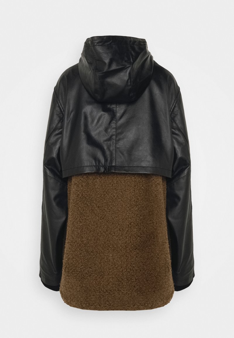 Damen Parkas | Deadwood KENAI Wintermantel black/brown/schwarz - PU78838 Damen Parkas | Deadwood KENAI Wintermantel black/brown/schwarz - PU78838