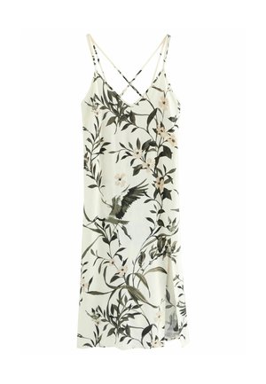 REGULAR FIT - Day dress - black white