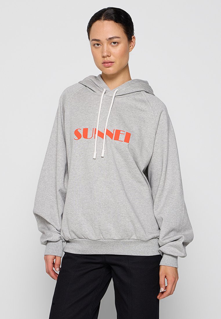 Sunnei Hoodie lichtgrijs Sunnei Hoodie lichtgrijs