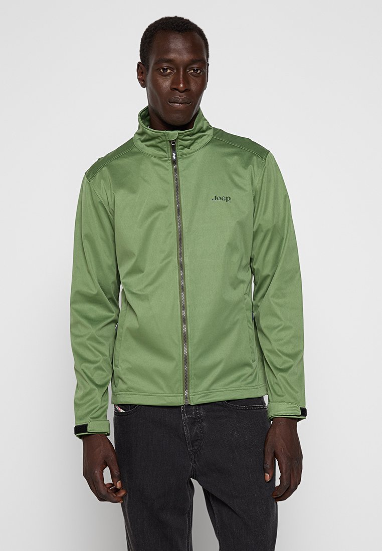 Jeep Softshelljas groen Jeep Softshelljas groen