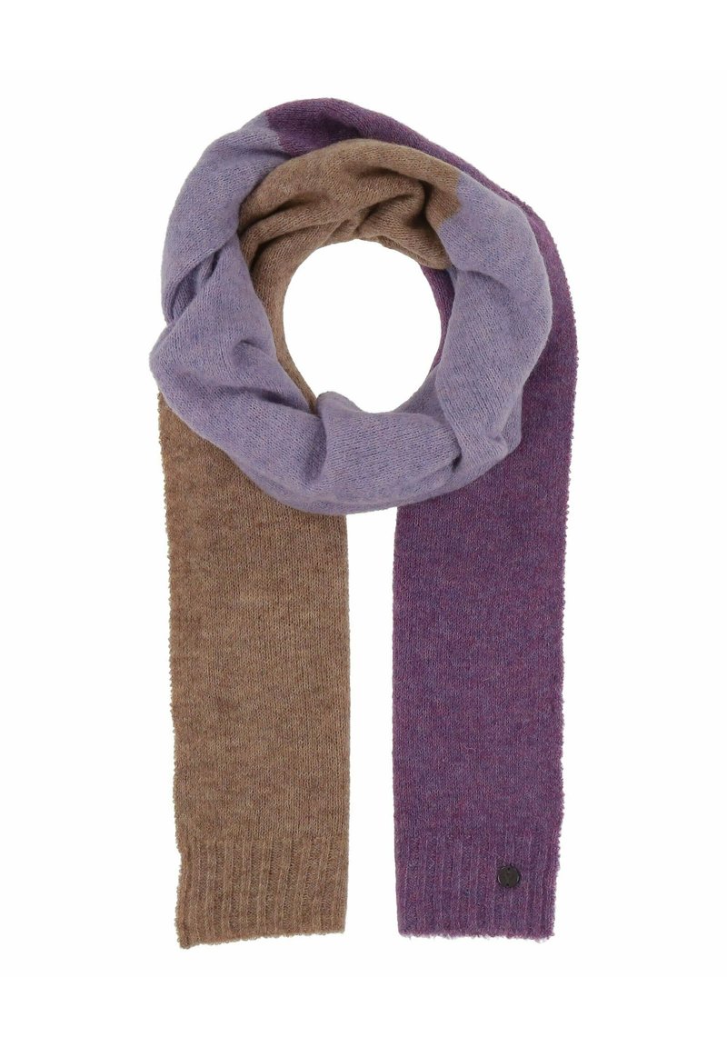 FRAAS BLOCK STRIPES - Schal - berry