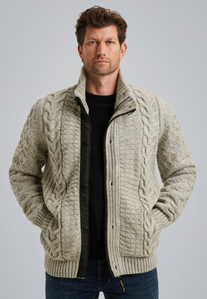 Kardigán - light grey melee