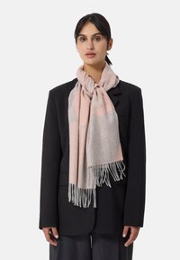 CASH-MERE UNISEX - Sjal / Tørklæder - hellgrau und pink und orange