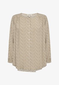 Ausgewählt, khaki green and white dots