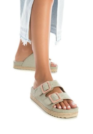 Refresh SANDALIA REFRESH - Sandalias planas - verde agua