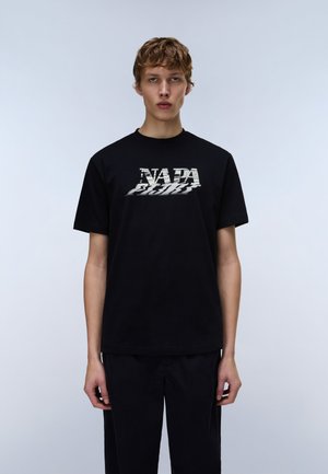 Napapijri LODESTAR - T-shirts print - black beauty