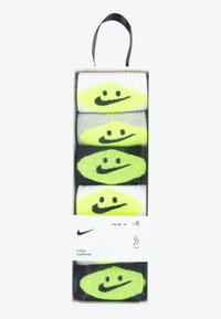 Nike Sportswear SMILEY CREW UNISEX 6 PACK  - Ponožky - grey heather