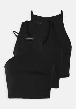 3 PACK - Tops - black