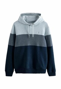 BLOCK MARL - REGULAR FIT - Hoodie - blue