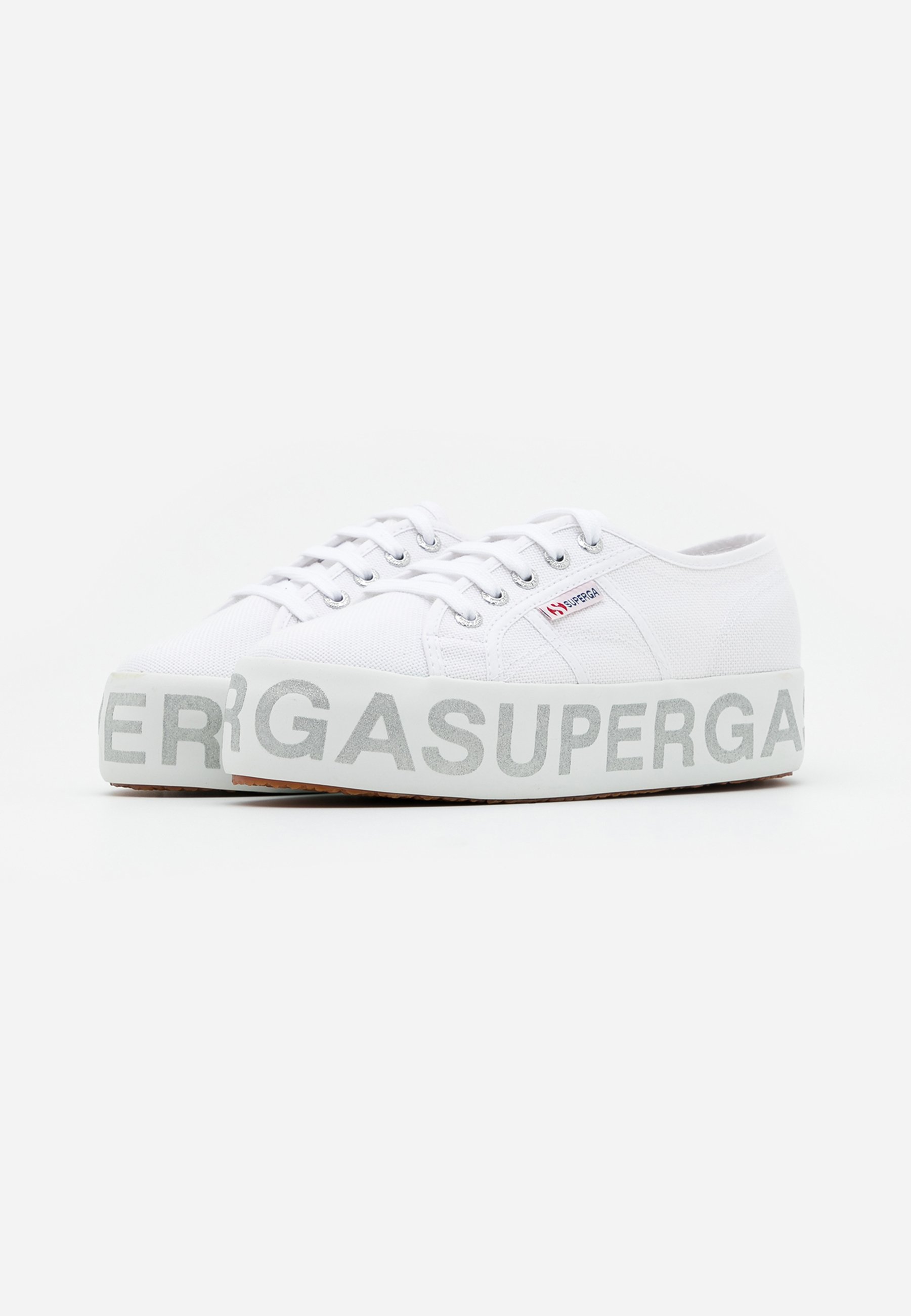 2790 GLITTERLETTERING Sneakers whitesilver 2790 GLITTERLETTERING Sneakers whitesilver