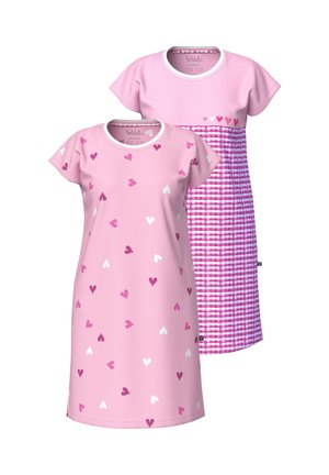 2 PIECE SWEET CHECKS - Chemise de nuit / Nuisette - pink