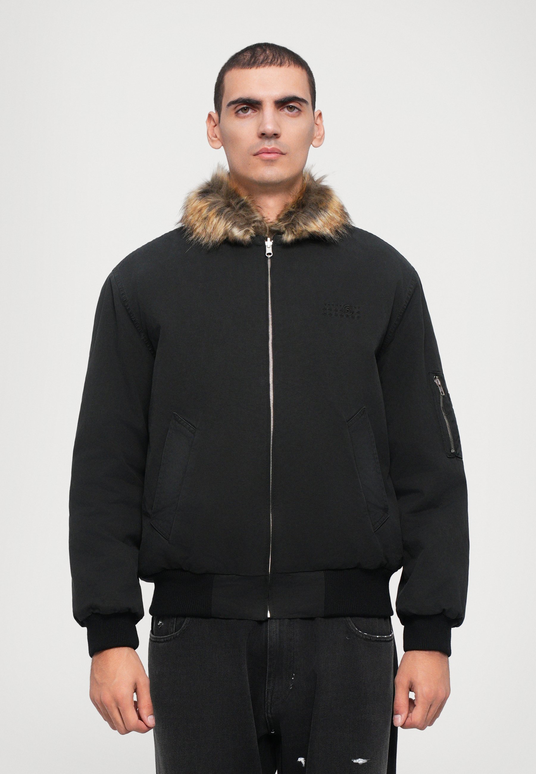 MM6 Maison Margiela SPORTS JACKET - Winter jacket - black - Zalando.ie