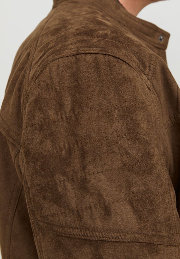 COROCKY JACKET - Faux leather jacket - cognac2