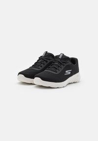 Skechers GO WALK BUNGEE - Tenisky - black/white