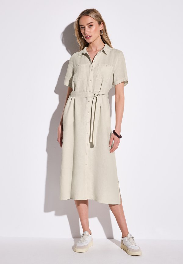 KURZARM - Blusenkleid - beige