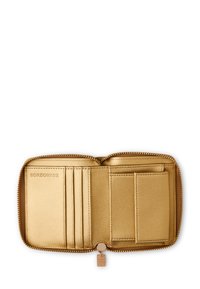 Borbonese LETTERING MEDIUM-ZIPAROUND - Geldbörse - gold
