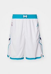 NBA CHARLOTTE HORNETS SHORT - Club wear - white/rapid teal