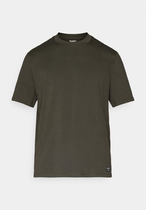 Björn Borg CENTRE MOCK NECK - T-Shirt basic - dusty olive