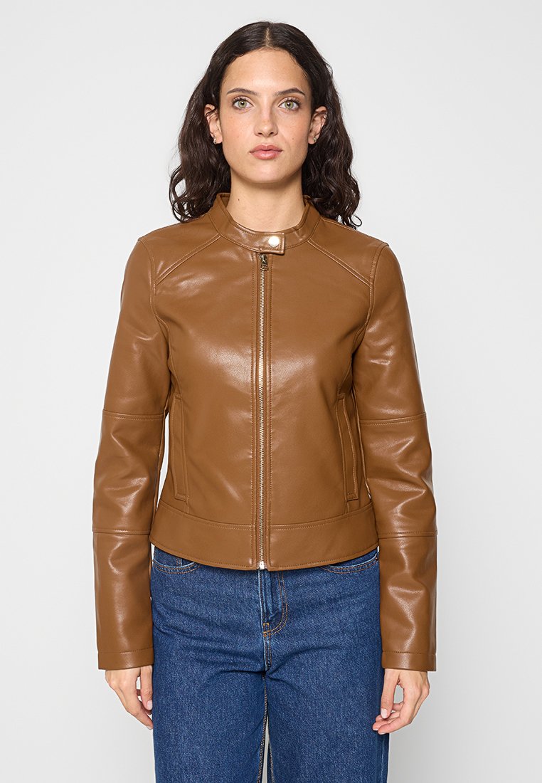 Vero Moda Imitatieleren jas meerkleurig