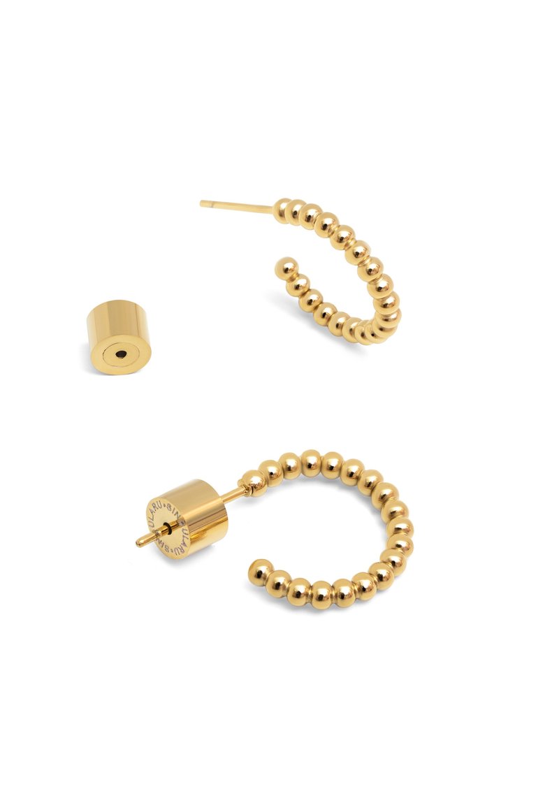 SINGULARU - Orecchino Pebble Dots S in Acciaio | Privalia