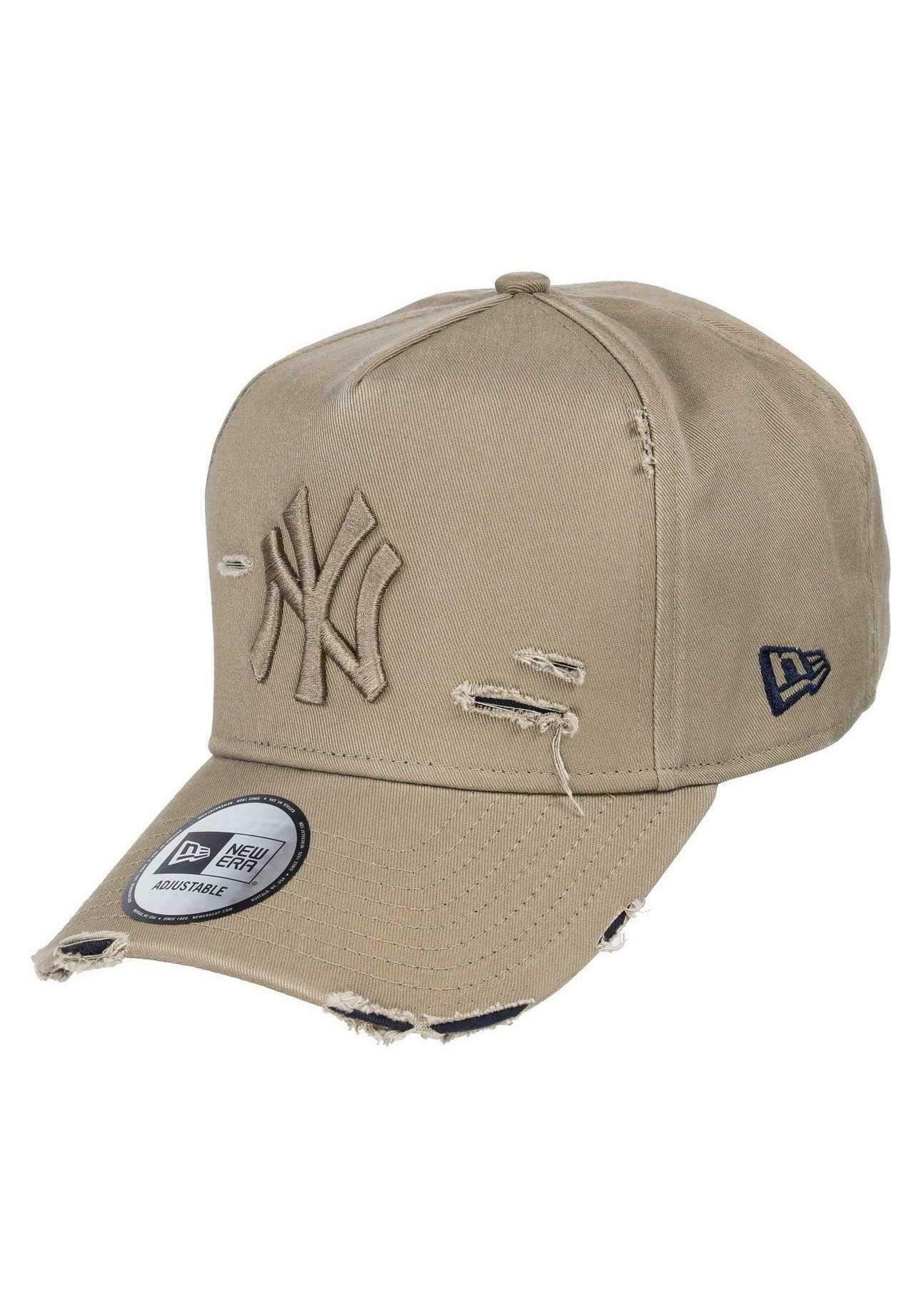 New Era YORK YANKEES DISTRESSED A-FRAME ADJUSTABLE TRUCKER Cap