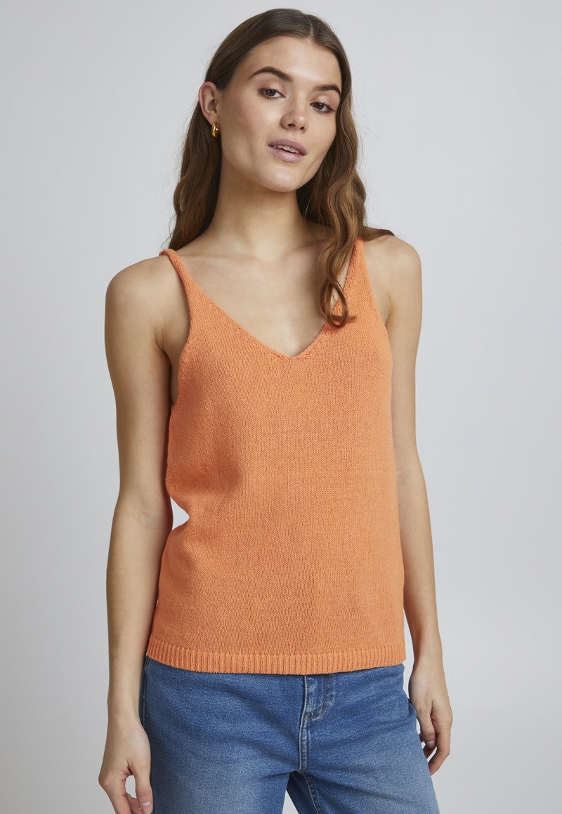 Damen Kleider | b.young BYNELO Top muskmelon/orange - SH38886 Damen Kleider | b.young BYNELO Top muskmelon/orange - SH38886