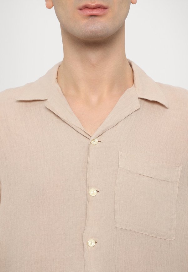 SHORT SLEEVE MEN RELAXED FIT SHIRT - Shirt - sand2