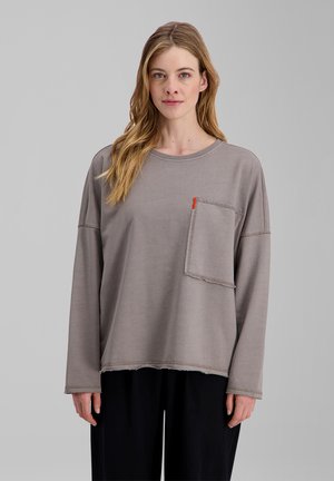 TIMEZONE, OVERSIZED - Sweatshirt - kitt brown