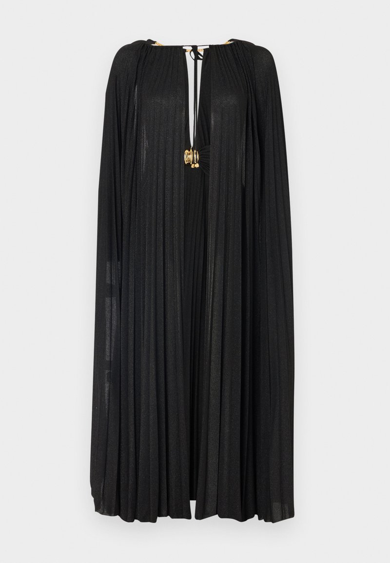 strapless open back dress Juno Midi Dress with Fringe Cape main image 0