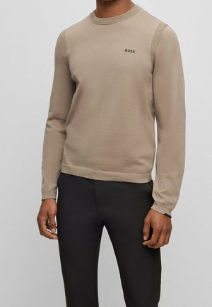 BOSS Strickpullover - light green