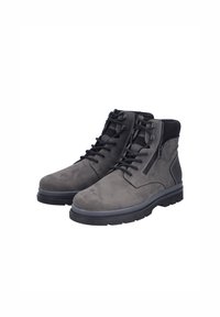 Rieker Bottines à lacets - grau