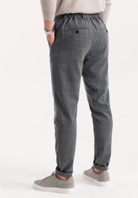 Ombre DELICATE CHECK  - Broek - grey