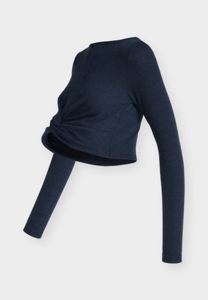 MAMALICIOUS, LRIGA CROP TOP - Dzsörzéruha - navy blazer