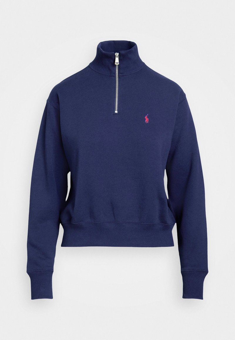 Polo Ralph Lauren - FLEECE QUARTER ZIP - Sweatshirt - cruise navy, Forstørre