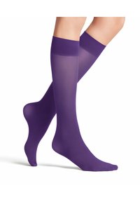 FALKE PURE MATT 50 DENIER SEMI-OPAQUE - Kniestrümpfe - petunia (6860)