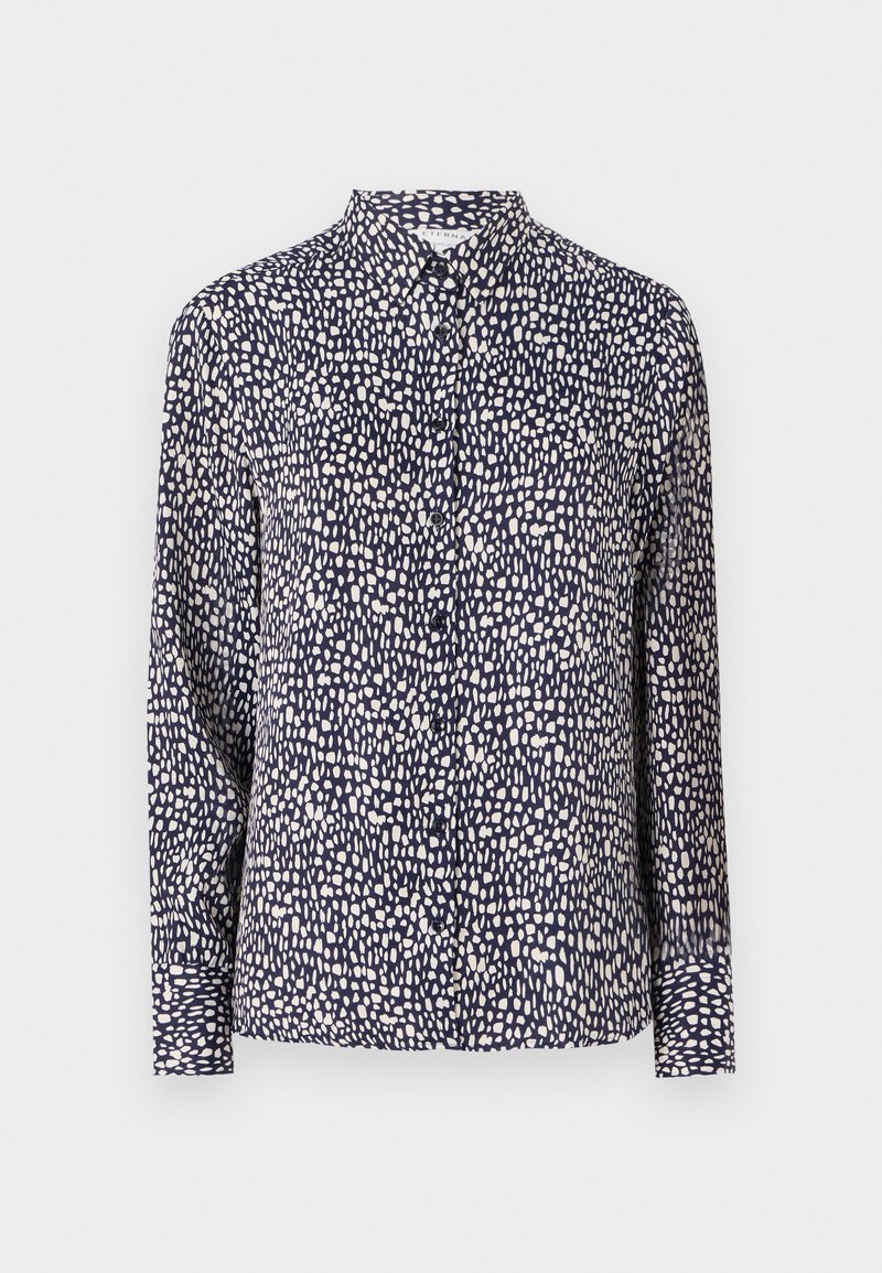 Eterna Overhemdblouse donkerblauw Eterna Overhemdblouse donkerblauw