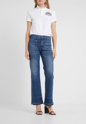 Vaqueros a campana - dark blue