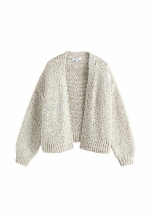 Next, PETITE FIT - SOFT TOUCH CHUNKY KNIT OPEN CARDIGAN - Cardigan - neutral neppy