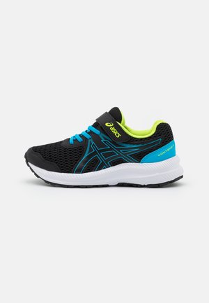 CONTEND 7 UNISEX - Zapatillas de running neutras - black/digital aqua